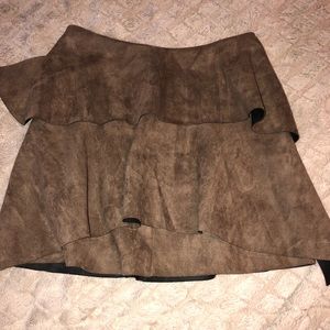 Lush Suede skirt